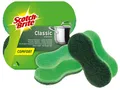 Produktbild: Scotch Brite Topfreiniger Classic Comfort Farbe: grün 2 Schwämme