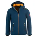 Produktbild: Trollkids Kids Trollfjord Jacket mystic blue/golden yellow - Größe 152 Kinder 161