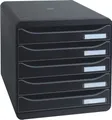 Produktbild: EXACOMPTA Organizer Schubladenbox Big-Box Plus 5 Fächer schwarz