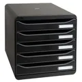 Produktbild: EXACOMPTA Schubladenbox BIG-BOX PLUS, 5 Schübe, schwarz