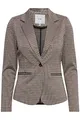 Produktbild: ICHI IHKATE Damen Blazer Kurzblazer Jacke mit Stretch und Reverskragen, Größe:XS, Farbe:Nomad (161212)