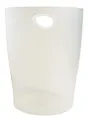 Produktbild: Exacompta 45357D ECOBIN Papierkorb 15 Liter mit Griffen. Eleganter und robuster Papierkorb und Mülleimer im modernen Design glasklar