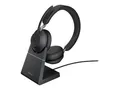 Produktbild: Jabra Evolve2 65 MS Stereo Headset On-Ear schwarz