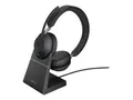 Produktbild: Jabra Evolve2 65 MS Stereo Headset On-Ear schwarz