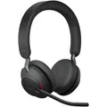 Produktbild: Jabra Evolve2 65 MS Stereo Stand Black, USB-A Headset Evolve 2 USB-C to USB-A