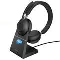 Produktbild: JABRA EVOLVE2 65 MS Kabellose Bluetooth USB-A Kopfhörer WLAN Kopfhörer