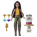 Produktbild: Disney PRINCESSIN Raya und der letzte Drache Haarstyling-Set Modepuppe, Haarstyler, Haarclips, Spielzeug für Kinder ab 5 Jahren, E9469