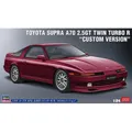 Produktbild: TOYOTA SUPRA A70, 2,5 GT TWIN TURBO R CUSTOM VERSION KIT 1:24 Hasegawa Kit Auto 