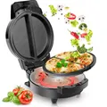 Produktbild: Duronic OM60 Omelette Maker 600W Antihaft Temperaturregelung kompakt Küche