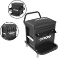 Produktbild: TECPO Werkstatt-Rollsitz 150 kg mobiler Werkstatthocker mit 2...