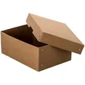 Produktbild: FALKEN PURE Aufbewahrungsbox 4,5 l braun 18,0 x 25,0 x 10,0 cm