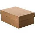 Produktbild: Original Falken PureBox Nature. Made in Germany. 100 mm hoch DIN A5. Aufbewahrungsbox mit Deckel aus stabilem Karton Vegan Geschenkbox Transportbox Schachtel Allzweckbox