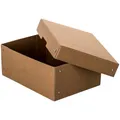 Produktbild: FALKEN PURE Aufbewahrungsbox 4,5 l braun 18,0 x 25,0 x 10,0 cm