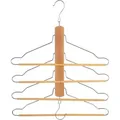 Produktbild: 5five Simply Smart - Kleiderbügel 4 holzhosen - 5five