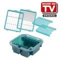 Produktbild: GENIUS Nicer Dicer Chef Professional Zubehör-Set 5-teilig petrol
