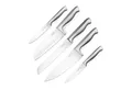 Produktbild: Nirosta Messer-Set Santukomesser, Universalmesser, Kochmesser, Küchenmesser gezahnt