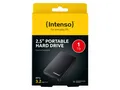 Produktbild: INTENSO USB 3.0-HDD Memory Case, 1 TB, schwarz, refurbished