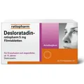 Produktbild: DESLORATADIN-ratiopharm 5 mg Filmtabletten 20 St
