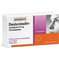 Produktbild: Desloratadin-ratiopharm 5 mg Filmtabletten