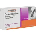 Produktbild: DESLORATADIN-ratiopharm 5 mg Filmtabletten 20 St. PZN 15397598