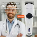 Produktbild: 💎Aesculap Akkurata II Akku Hunde Schermaschine Profi, leise, 3-Stufen, 180 Min