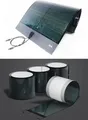 Produktbild: 360° Flexibles Cigs Solarpanel 125 Watt Solarmodul Boot Wohnmobil Dach Balkon Flexibel