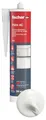 Produktbild: fischer Premium Maleracryl Paint AC, geruchsneutrale und dehnfähige Dichtmasse für innen und außen, Fugenmasse für Anschlussfugen, guter Schutz vor Rissbildung und Verfärbung, 310 ml, weiß