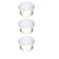 Produktbild: Paulmann 93385 Einbauleuchte LED Gil 3x6W IP44 2.700K Weiß matt / Eisen 3-Stufen-dimmbar