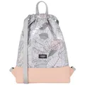 Produktbild: LARKSON Turnbeutel Damen & Herren Muster - No 7 - Rucksack Damen für Sport und Festival - Beutel Rucksack Klein mit Innentasche - Außentasche für Schnellzugriff