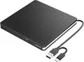 Produktbild: External DVD Drive, Amicool USB 3.0 Type-C CD DVD +/-RW Optical Drive USB C