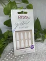 Produktbild: KISS GEL FANTASY Gel Effekt Nägel 86796 28 x Kunstnägel L lang weiß *neu* 💅