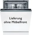 Produktbild: BOSCH vollintegrierbarer Geschirrspüler Serie 2 SMV2HVX06E, 14 Maßgedecke