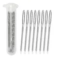 Produktbild: Stopfnadeln mit Großem Öhr 20 Stück Sticknadeln Stumpfe Nadeln Wollnadeln Nähnadeln Großes Öhr Nadel für Wolle Leder Handwerk