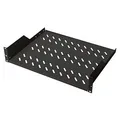 Produktbild: DIGITUS DN-19 TRAY-2-SW Fachboden schwarz 48,3 x 35,2 cm, 1 St.