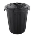 Produktbild: keeeper Maxi-Tonne mit Deckel, Polypropylen, 23 l, 36 x 42 x 36 cm, Mats, Graphit-Grau