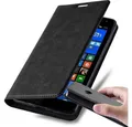 Produktbild: Cadorabo Handyhülle für Nokia Lumia 535 Hülle Nokia Lumia 535, Hülle Schutzhülle mit Standfunktion, Magnetverschluss und Kartenfach
