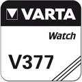 Produktbild: 1x VARTA V377 Uhren-Batterie Knopfzelle SR66 SR626 AG4 VARTA im Blister