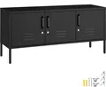 Produktbild: tectake® Sideboard Baker Kippschutz, höhenverstellbare Füße