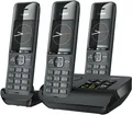 Produktbild: Gigaset Comfort 520A Trio - 3 Schnurlose DECT-Telefone mit Anrufbeantworter