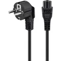 Produktbild: goobay Netzkabel abgewinkelter Stecker 1 8 m