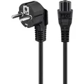 Produktbild: Kaltgeräte/Netzkabel St.>IEC 320-C5 Bu.(abgewinkelt) 1,8m