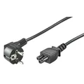 Produktbild: goobay Schutzkontakt/Geräte C5 Netzkabel 1,8 m schwarz, 1 St.