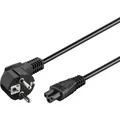 Produktbild: Stromkabel für Notebook-Netzteile 230V~ 3pol. 1,8m 90° schwarz
