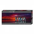Produktbild: Heye Puzzle - King Penguins, Edition Humboldt - Panorama 1000 Teile 291183