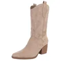 Produktbild: Ital Design Damenschuhe Stiefel Western- & Bikerstiefel, DE1152S-, Textil, Hellbraun, Gr. 38