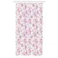 Produktbild: Shabby Flora Schmaler Duschvorhang Rosa Rosen Frühling