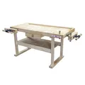 Produktbild: HOLZMANN-MASCHINEN Werkbank, BxHxL: 71,5 x 17 x 158,5 cm, Holz - rot