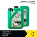 Produktbild: Liqui Moly Rasenmäher-Öl SAE 30 Motoröl 4-Takt Einbereichsöl 2x1 Liter = 2 Liter