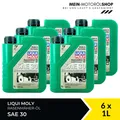 Produktbild: Liqui Moly Rasenmäher-Öl SAE 30 Motoröl 4-Takt Einbereichsöl 6x1 Liter = 6 Liter