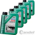 Produktbild: 5x 1 LITER LIQUI MOLY 1264 RASENMÄHER ÖL API SJ SAE30 4 TAKT 4T MINERALISCH